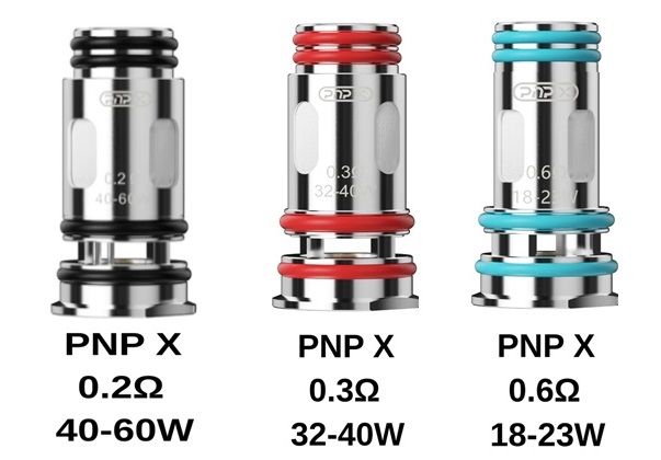 1 x Resistencias VOOPOO PnP X