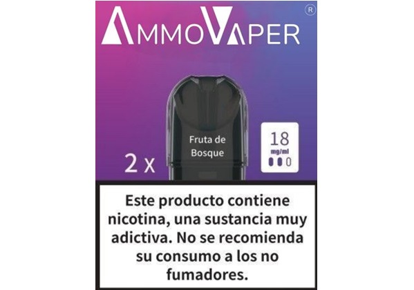 AmmoVaper Pod Frutos vermelhos