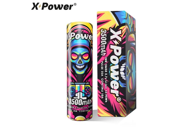 Bateria X Power 18650 3500mAh - 20A