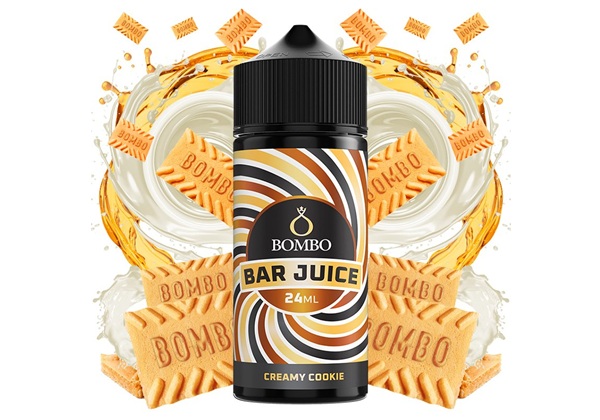 Bombo Bar Creamy Cookie 120ml Long Fill