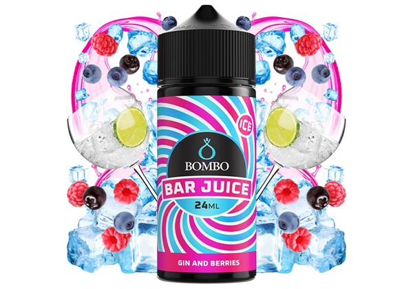 Bombo Bar Gin Berries Ice 24ml Long Fill