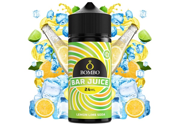 Bombo Bar Lemon Lime Soda Ice 120ml Long Fill