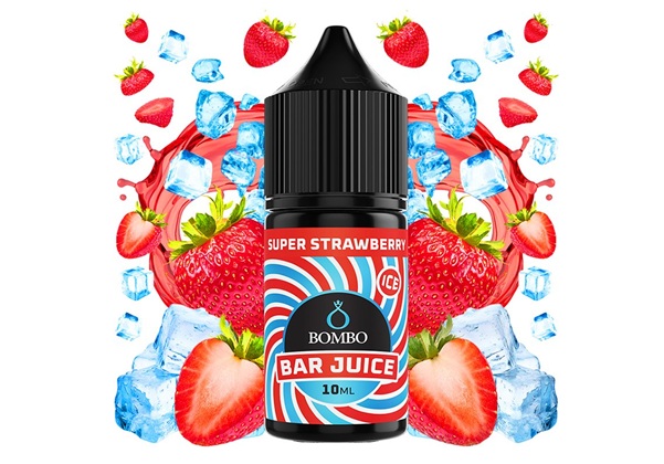 Bombo Bar Super Strawberry Ice 30ml Mini Long Fill Bombo Bar Super Strawberry Ice 30ml Mini Long Fill