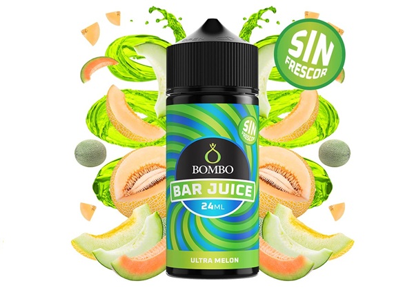 Bombo Bar Ultra Melon SIN frescor 120ml Long Fill Bombo Bar Ultra Melon SIN frescor 120ml Long Fill