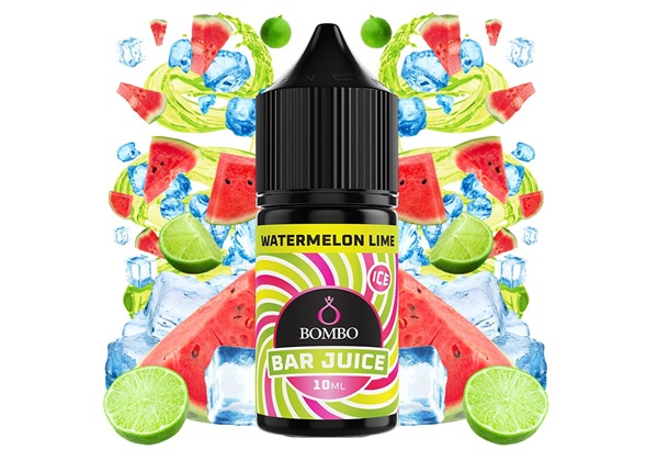 Bombo Bar Watermelon Lime Ice 10ml Mini Long Fill