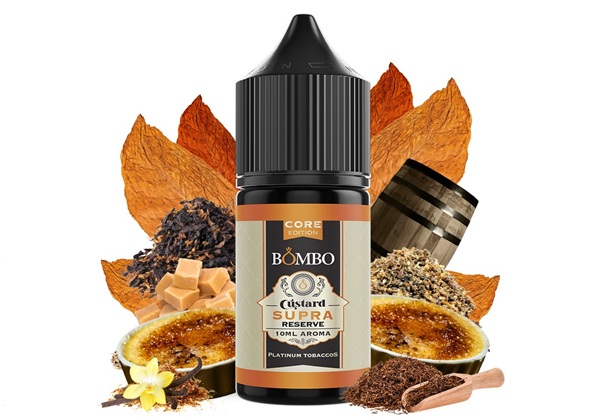 Bombo Custard Supra Reserve Platinum 30ml Core Mini Long Fill