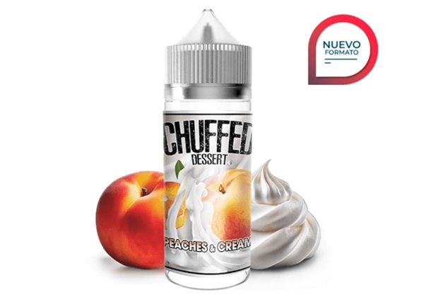 Chuffed Peach & Cream 120ml Long Fill