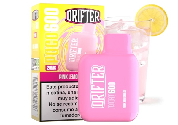 Desechable Drifter 600 Pink Lemande 20mg