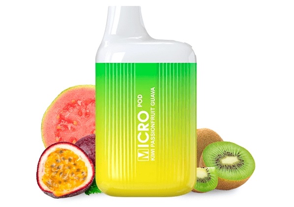 Desechable Micro Pod Kiwi Passion Fruit Guava