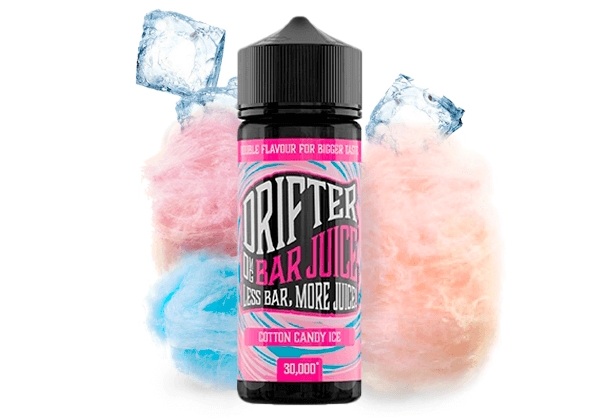 Drifter Bar Cotton Candy Ice Ice 120ml Long Fill