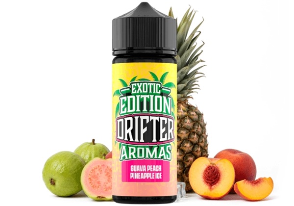 Drifter Bar Guava Peach Pineapple Ice 120ml Longfill Drifter Bar Guava Peach Pineapple Ice 120ml Longfill