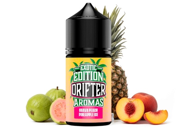 Drifter Bar Guava Peach Pineapple Ice 30ml Mini Longfill Drifter Bar Guava Peach Pineapple Ice 30ml Mini Longfill