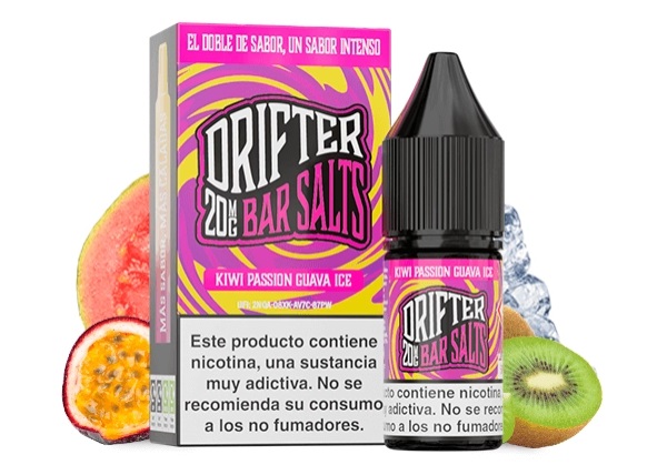 Drifter Bar Salts Kiwi Passion Guava Ice 10ml