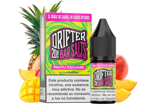 Drifter Bar Salts Pineapple Peach Mango 10ml