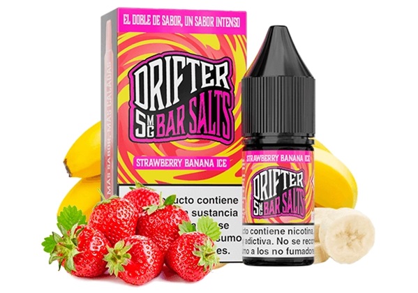 Drifter Bar Salts Strawberry Banana Ice 10ml