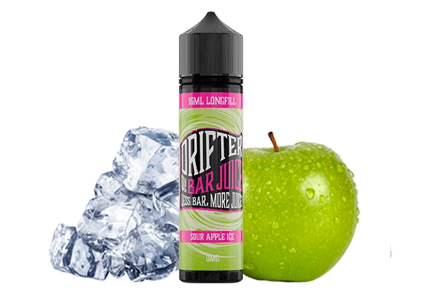 Drifter Bar Sour Apple Ice 60ml Long Fill