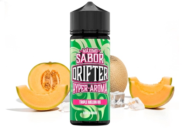 Drifter Bar Hyper Triple Melon 120ml Long Fill