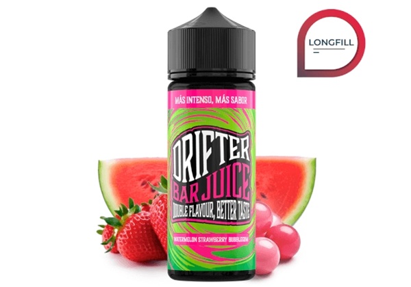 Drifter Bar Watermelon Strawberry Bubblegum 120ml Long Fill