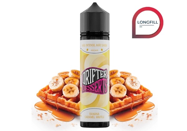 Drifter Desserts Banana Caramel Waffer 16ml Longfill