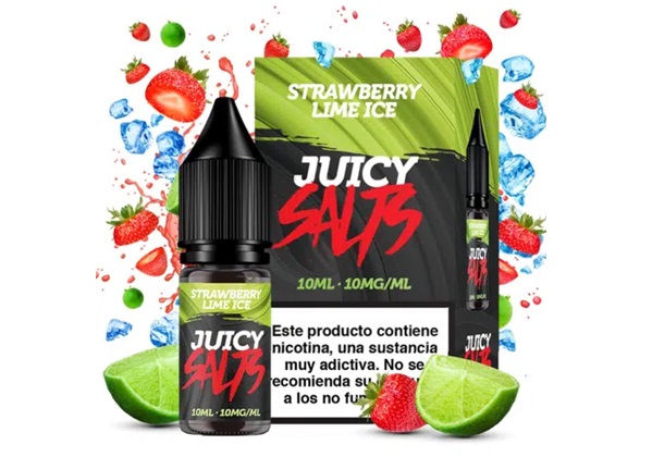 Juicy Salts Strawberry Lime Ice 10ml