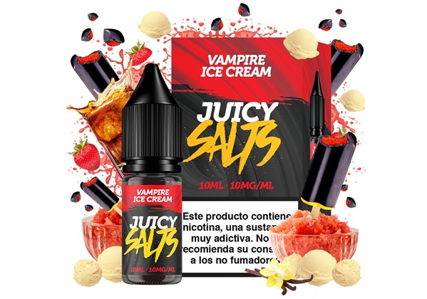 Juicy Salts Vampire Ice Cream 10ml