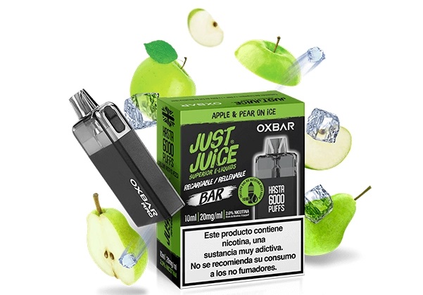 Just Juice Oxbar Apple & Pear On Ice