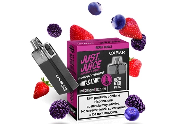 Just Juice Oxbar Berry Burst