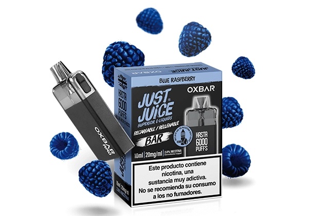 Just Juice Oxbar Blue Raspberry