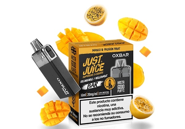 Just Juice Oxbar Mango & Passionfruit