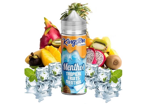 Kingston Tropical Fruits Menthol 100ml