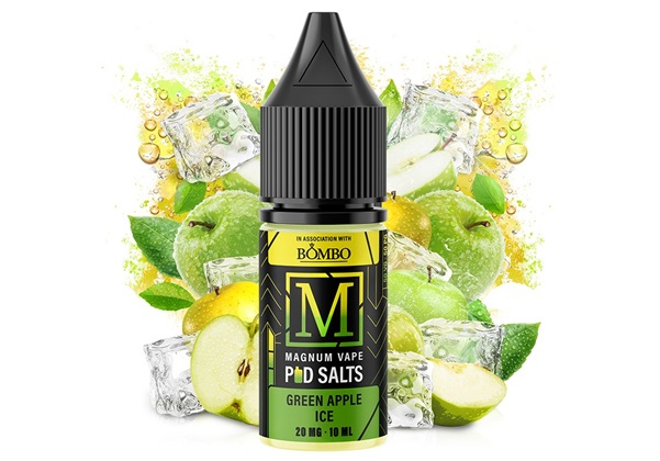Bombo Magnum Vape Green Apple Ice 10ml Nic Salts
