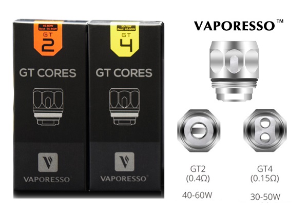 Vaporesso GT Core Coils 3x (GT2, GT4)