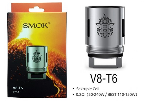 Resistencias Smock TFV8 T6