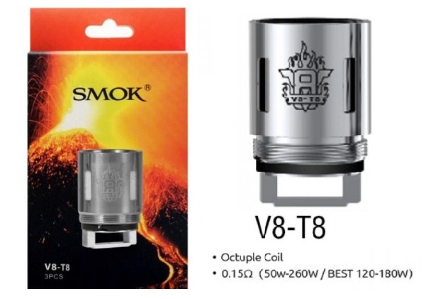 Smok TFV8 T8 Atomizer Heads