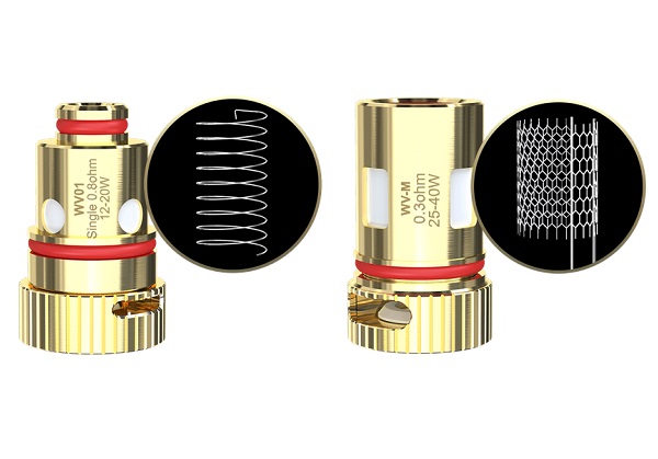 Wismec WV Atomizer Heads x 5