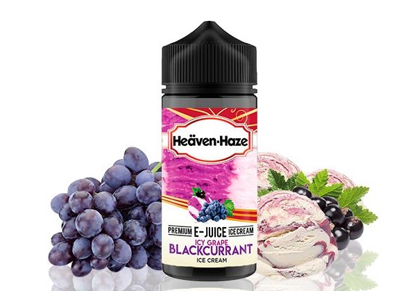 Heaven-Haze Ice Grape Blackcurrant 100ml