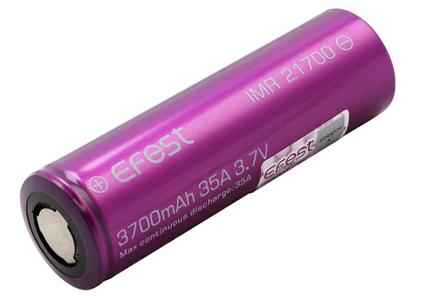 Bateria Efest IMR 21700 3700mAh - 35 A