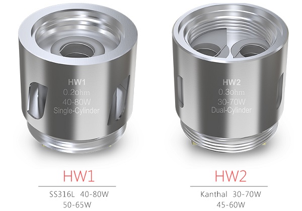 2 x HW Atomizer heads