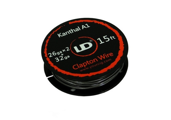 UD Kanthal Wire 2 x 26 AWG + 32 AWG Clapton - 15Ft (5m)