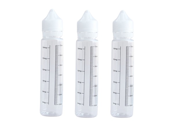 Pack 3 Botes vacios 75ml graduados