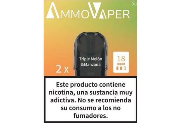 AmmoVaper Triple Melon y Manzana